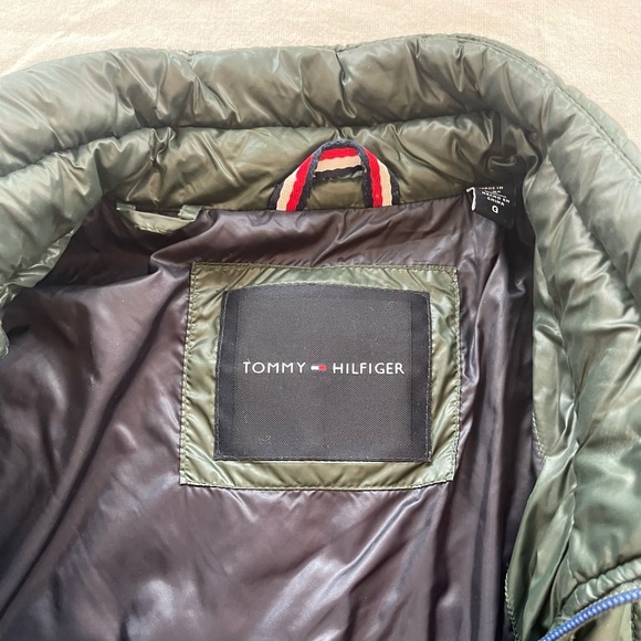Tommy Hilfiger Men’s quilted Insulator,Dark Green Jacket - Picture 5 of 5